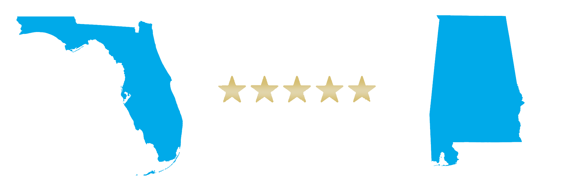 Alabama and Florida boast top-tier managed IT services with five-star ratings, attributed to their impeccable network security standards.